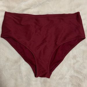 Old Navy High Waisted Bikini Bottoms Never Worn